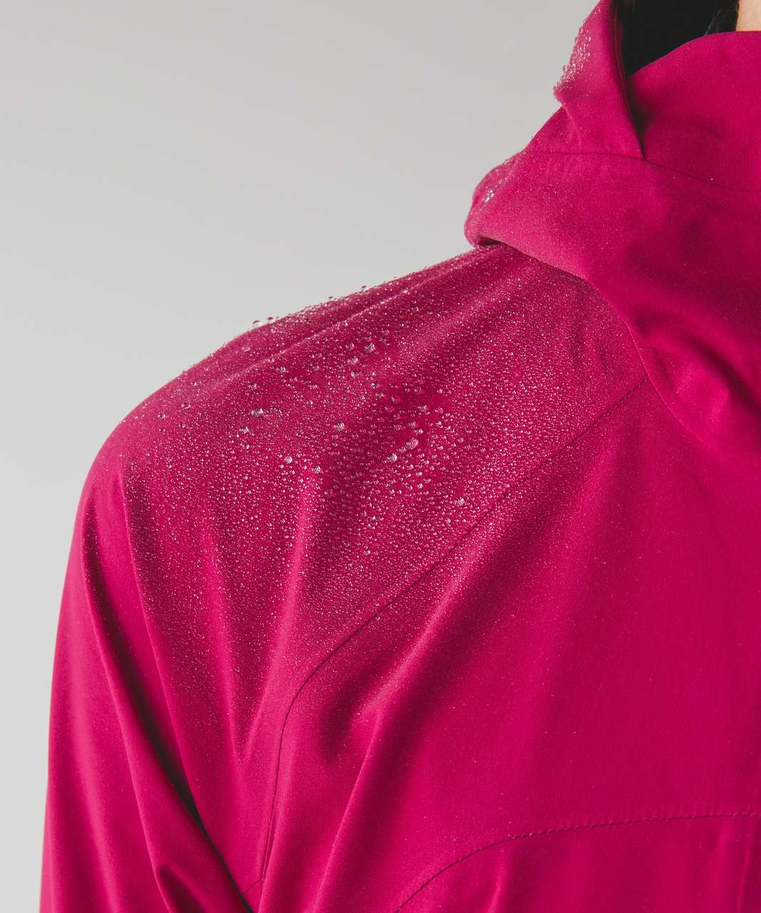 Lululemon Ain't No Rain Jacket - Berry Rumble