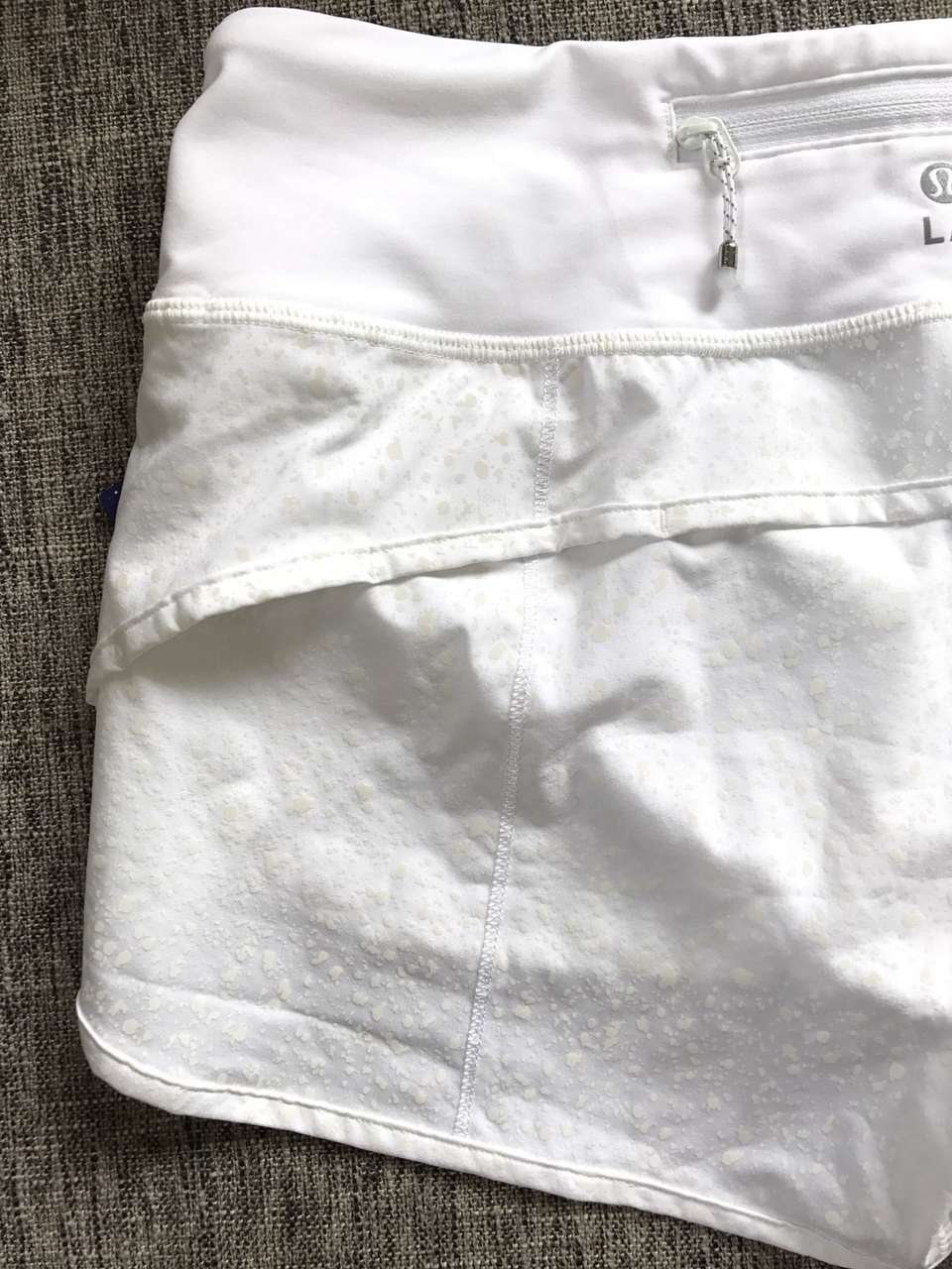 Lululemon Lululemon Speed Short *Splatter - White