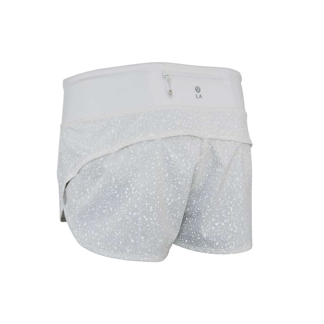 Lululemon Lululemon Speed Short *Splatter - White - lulu fanatics