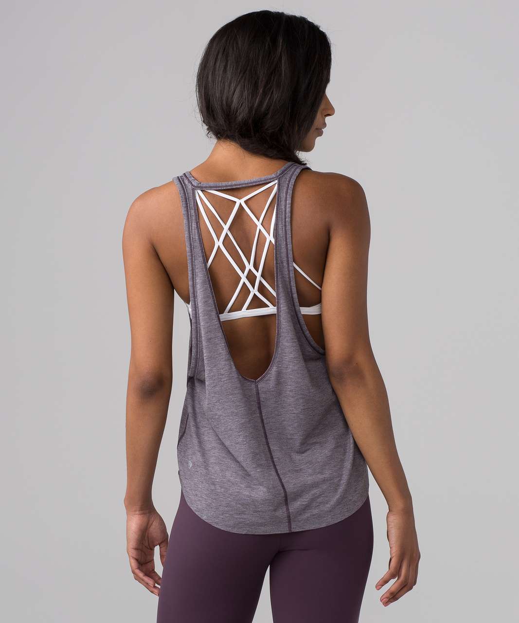 lululemon tank with open back