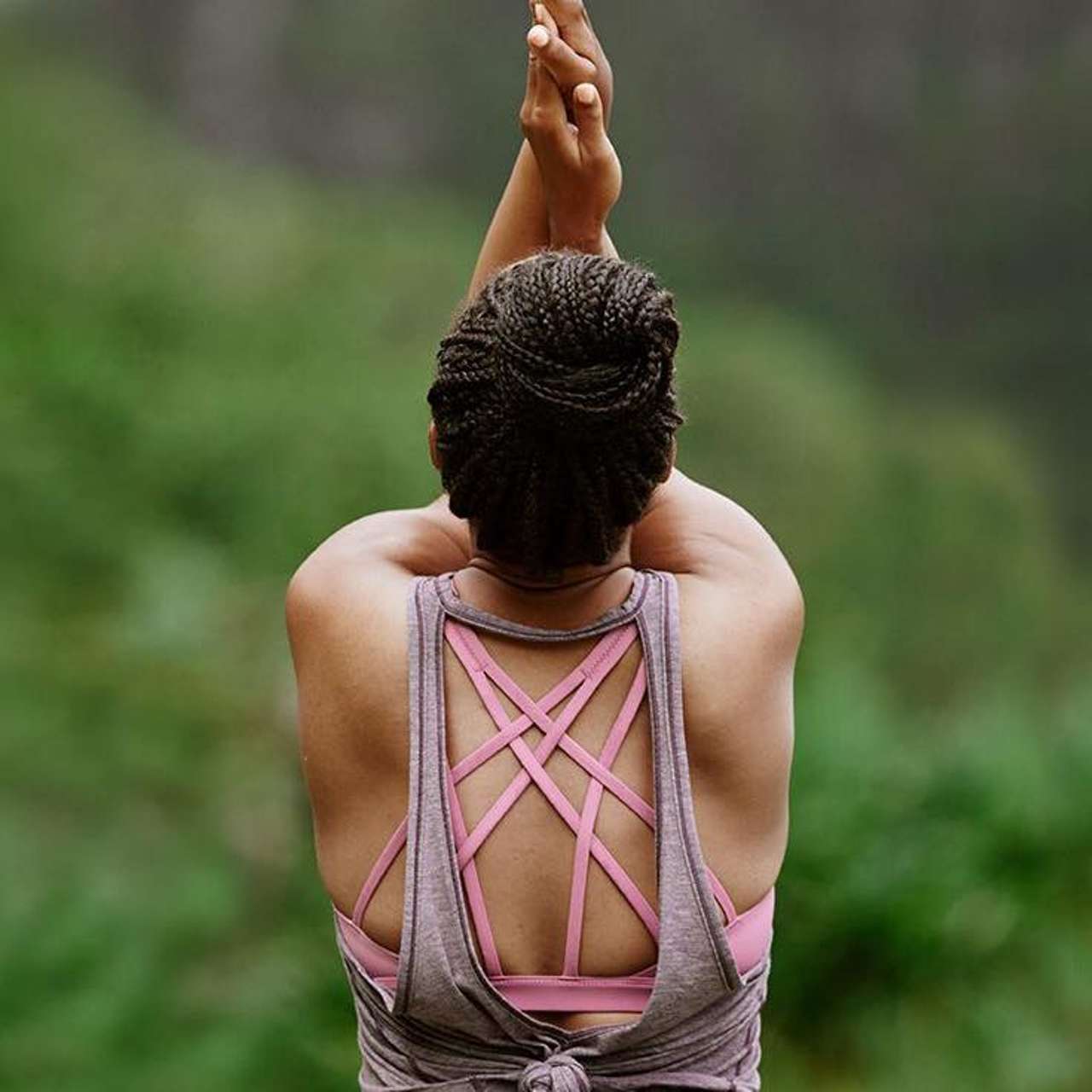 Lululemon Intended Tank - Heathered Black Currant