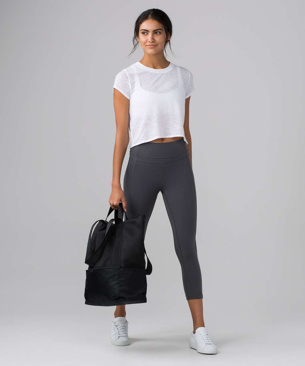 Lululemon Hint of Sheer Tee - White