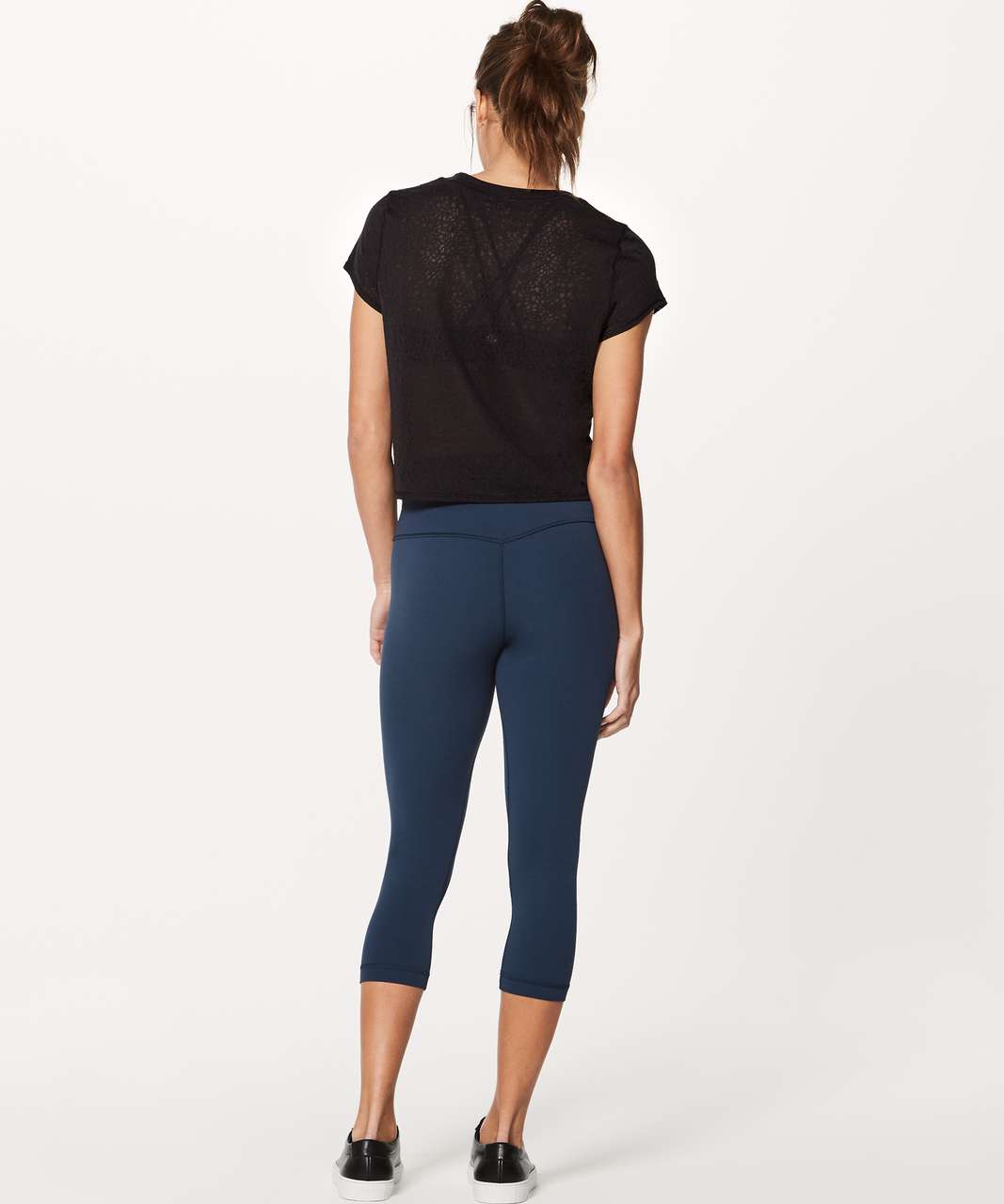 Lululemon Hint of Sheer Tee - Black