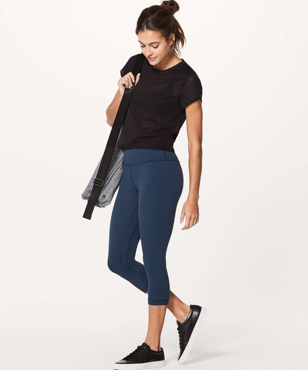 Lululemon Hint of Sheer Tee - Black