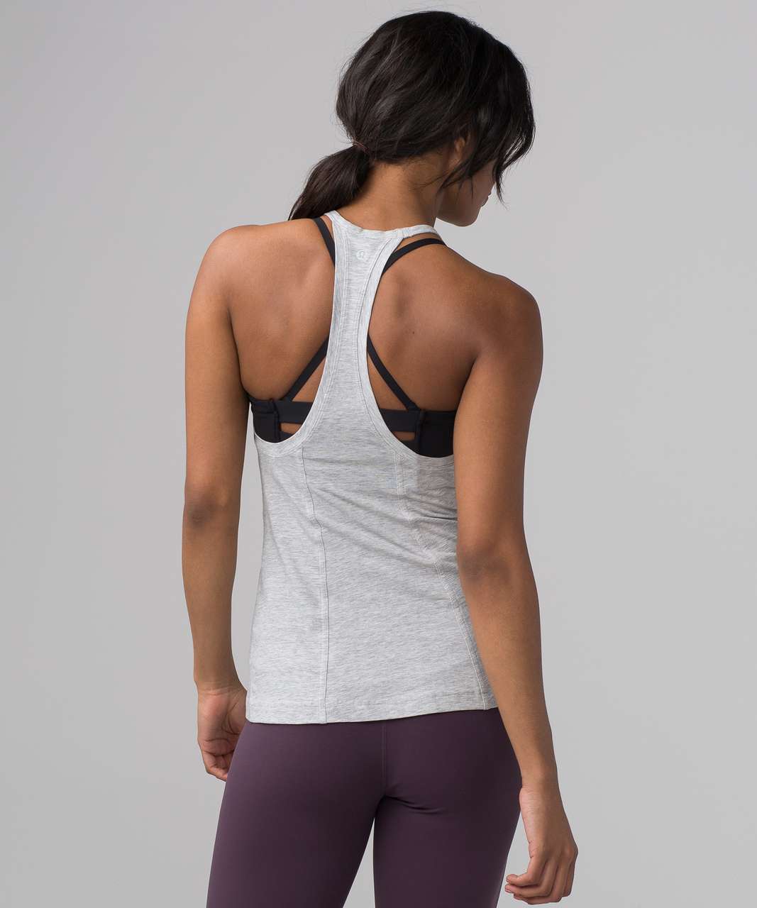 Lululemon Line Up Racerback - Heathered Vapor