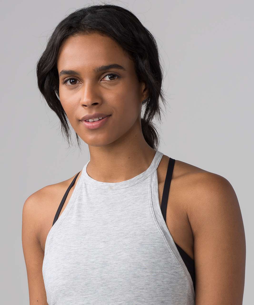 Lululemon Line Up Racerback - Heathered Vapor