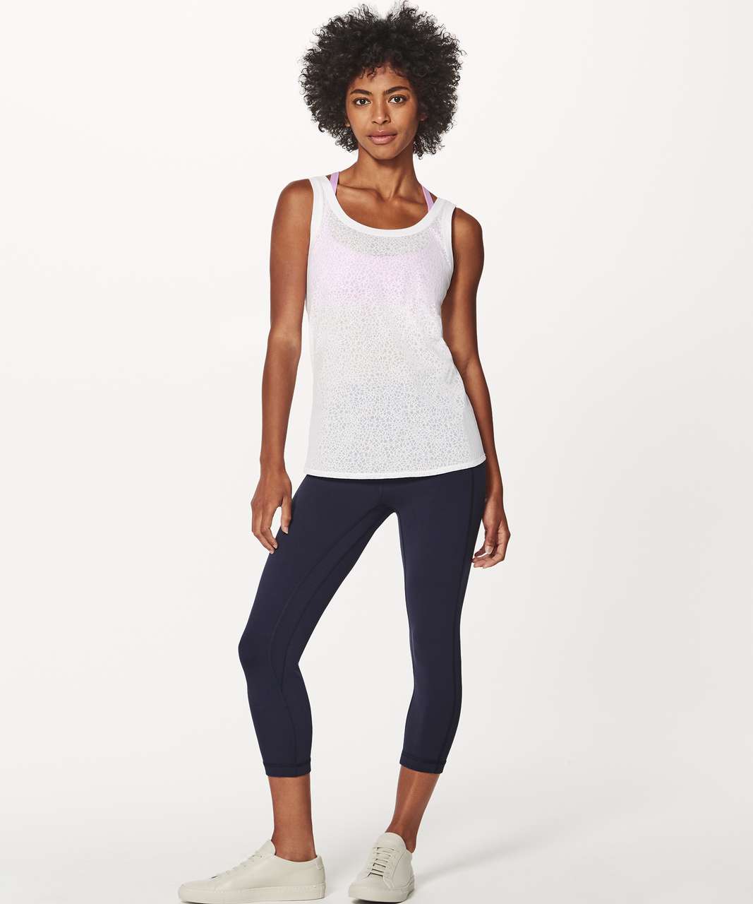 Lululemon Hint of Sheer Singlet - White