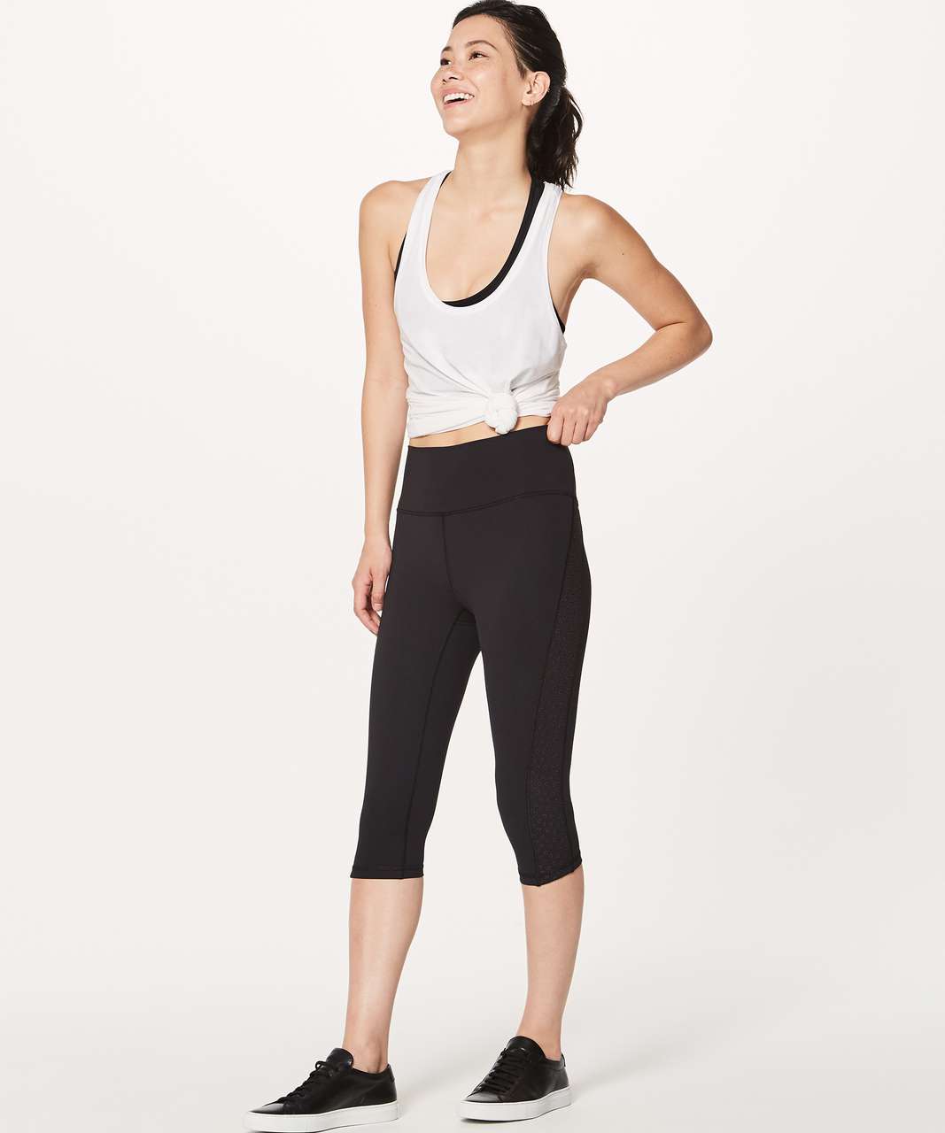 Lululemon Ornate Crop (17") - Black