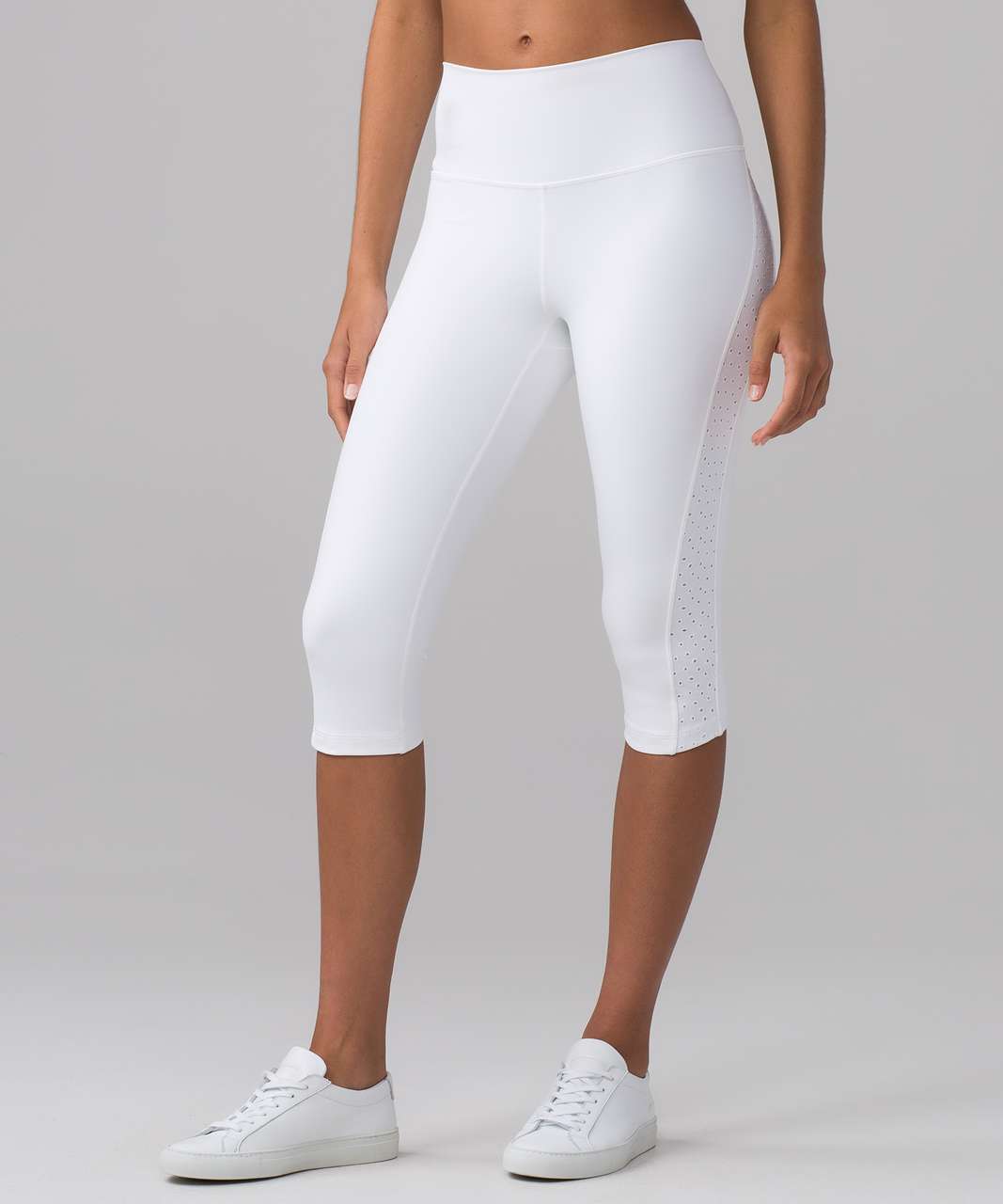 lululemon white cropped leggings