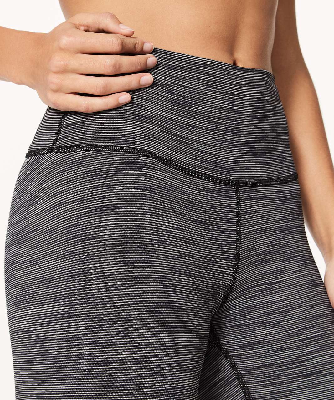 Lululemon Wunder Under Hi-Rise 1/2 Tight (Luxtreme 17") - Wee Are From Space Black Slate