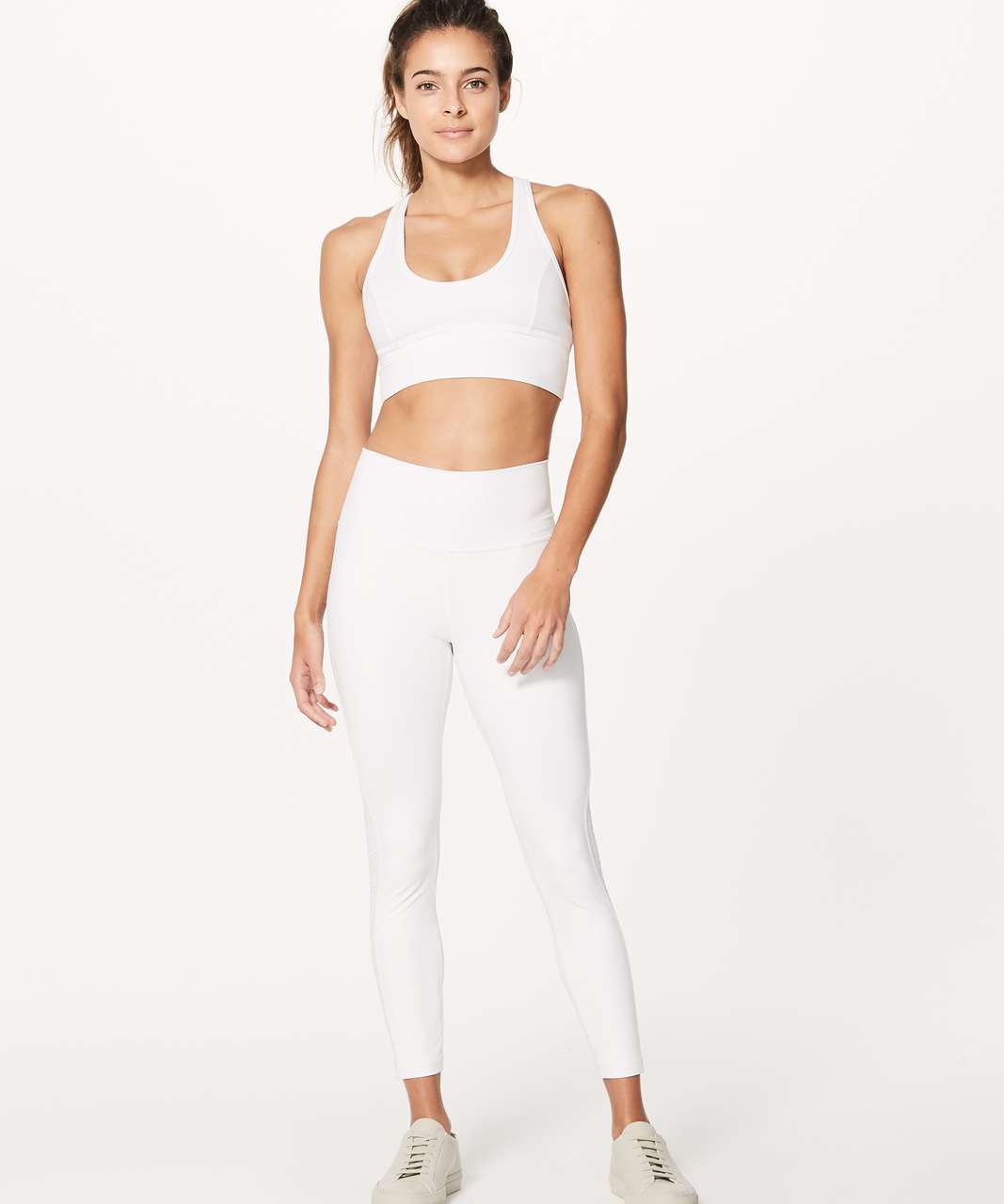 Lululemon Ornate 7/8 Tight (25") - White