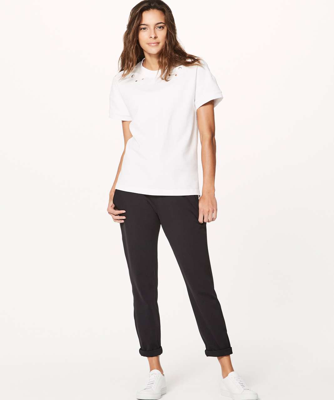 Lululemon Space Tee (Eyelet) - White