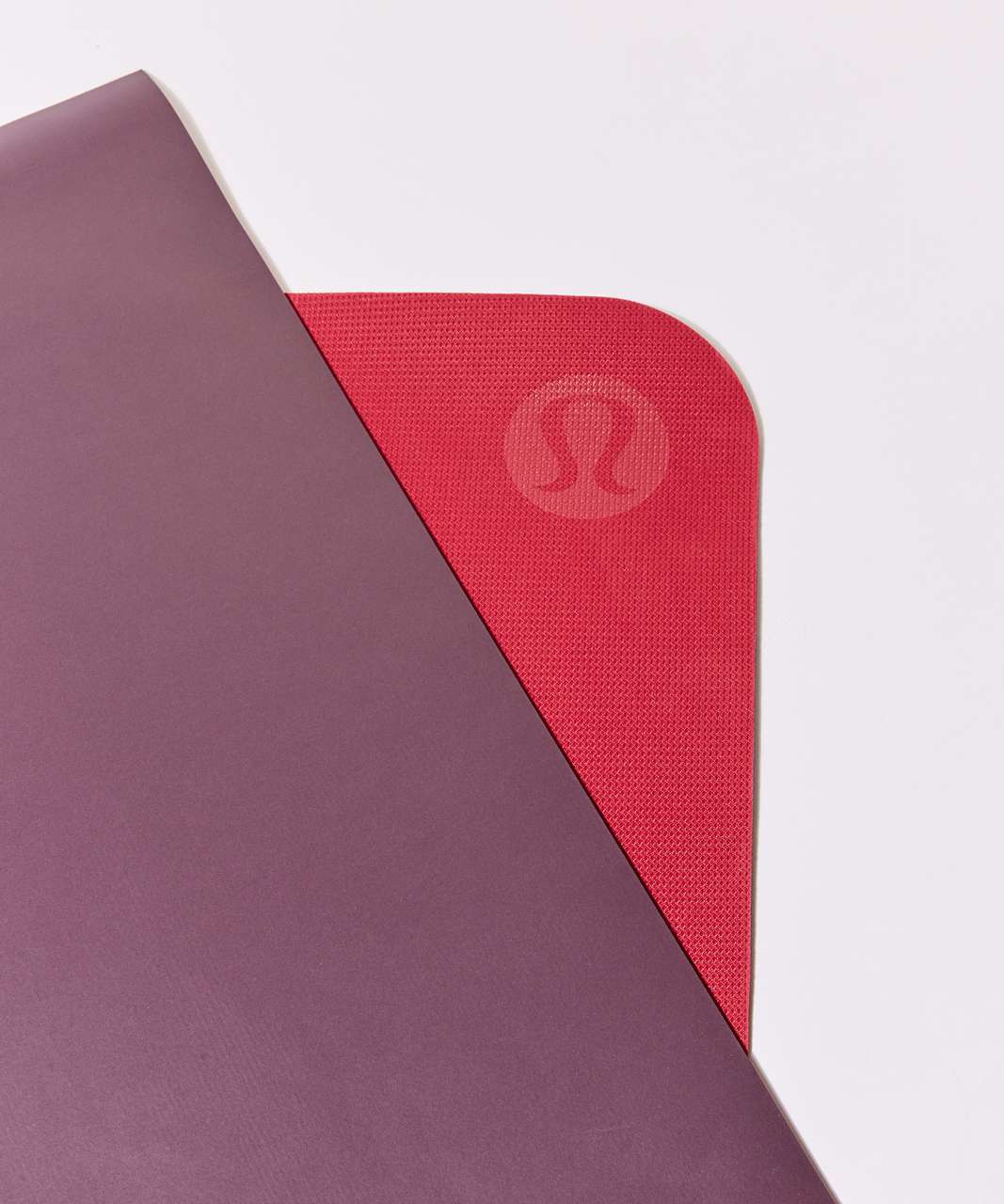 Lululemon The Reversible Mat 3mm - Dark Adobe / Ruby Red