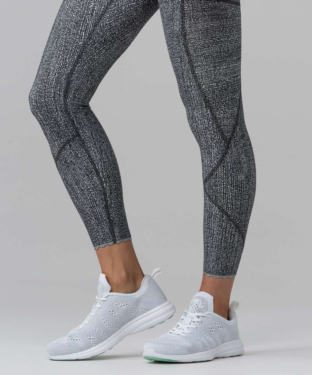 Lululemon Tight Stuff Tight II - Chakra Print Alpine White Black - lulu  fanatics