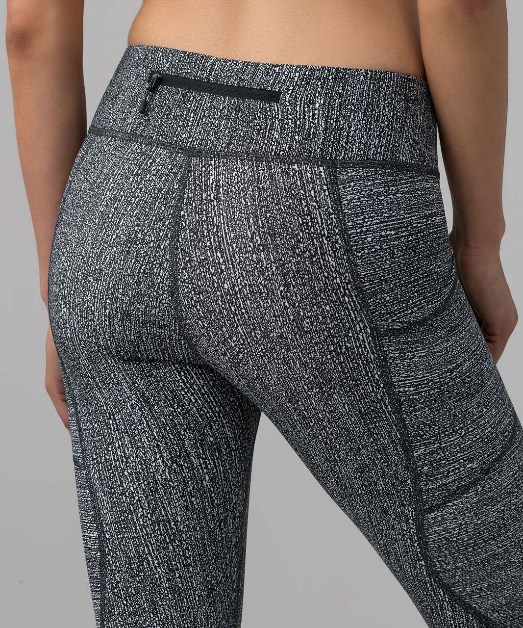 Lululemon Tight Stuff Tight II (25") - Salt Alpine White Black