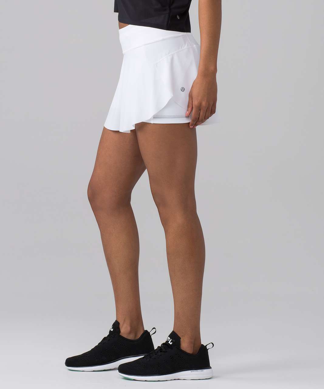 Lululemon Quick Pace Skirt (13") - White