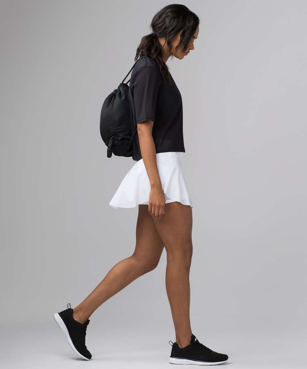 Lululemon Quick Pace Skirt (13") - White