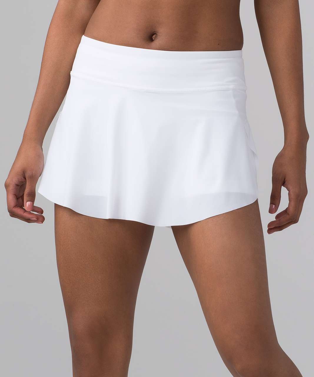 Lululemon Quick Pace Skirt (13") - White