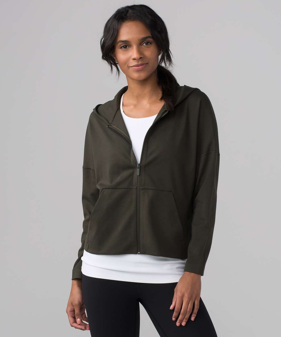 Lululemon Minimal Hoodie - Dark Olive