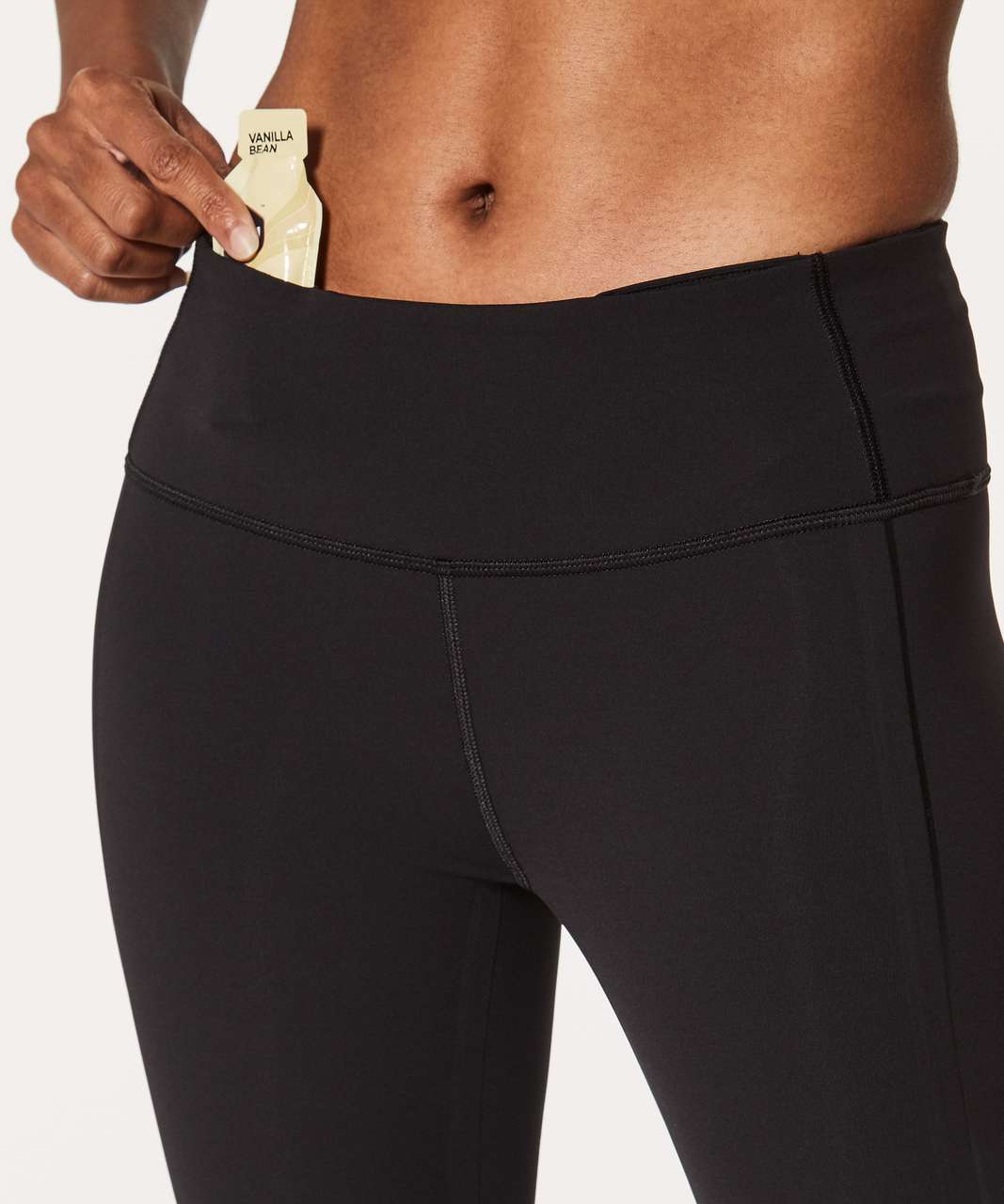 Lululemon Quick Pace 7/8 Tight (25) - Black - lulu fanatics