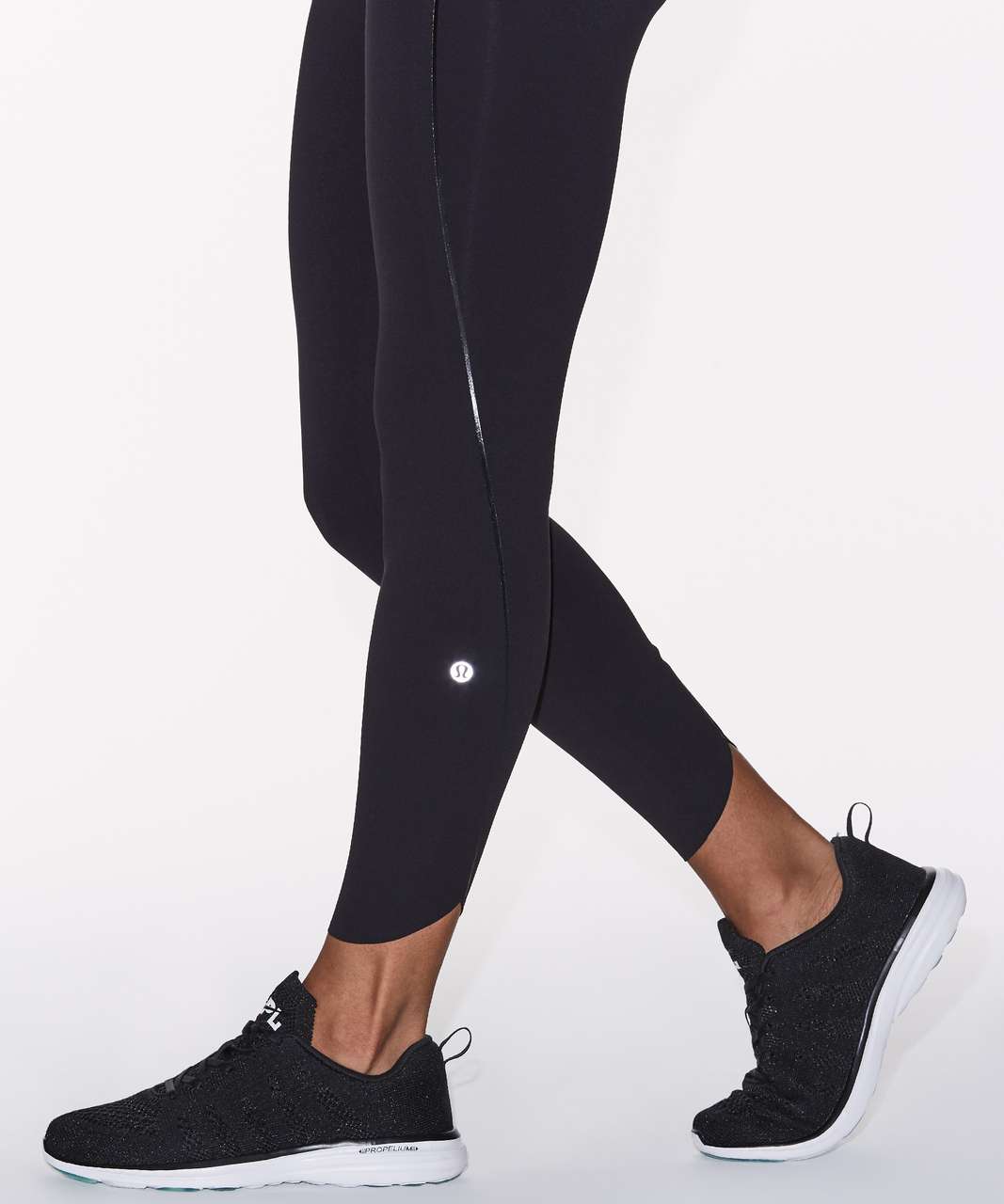 Lululemon Quick Pace 7/8 Tight (25) - Black - lulu fanatics