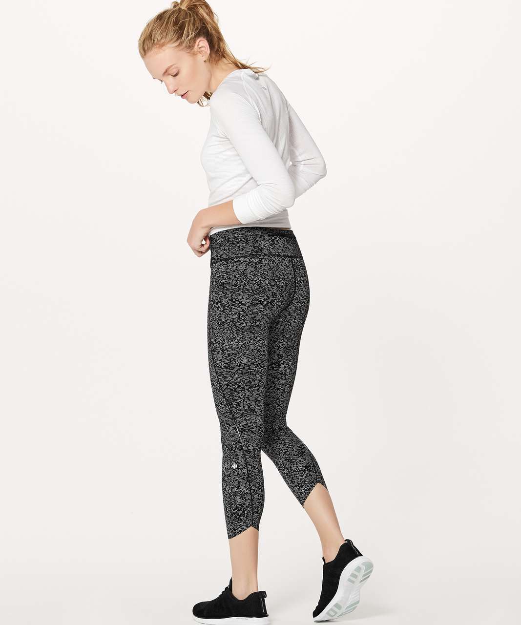 Lululemon Run Smoothly 7/8 Tight *25 - Black - lulu fanatics