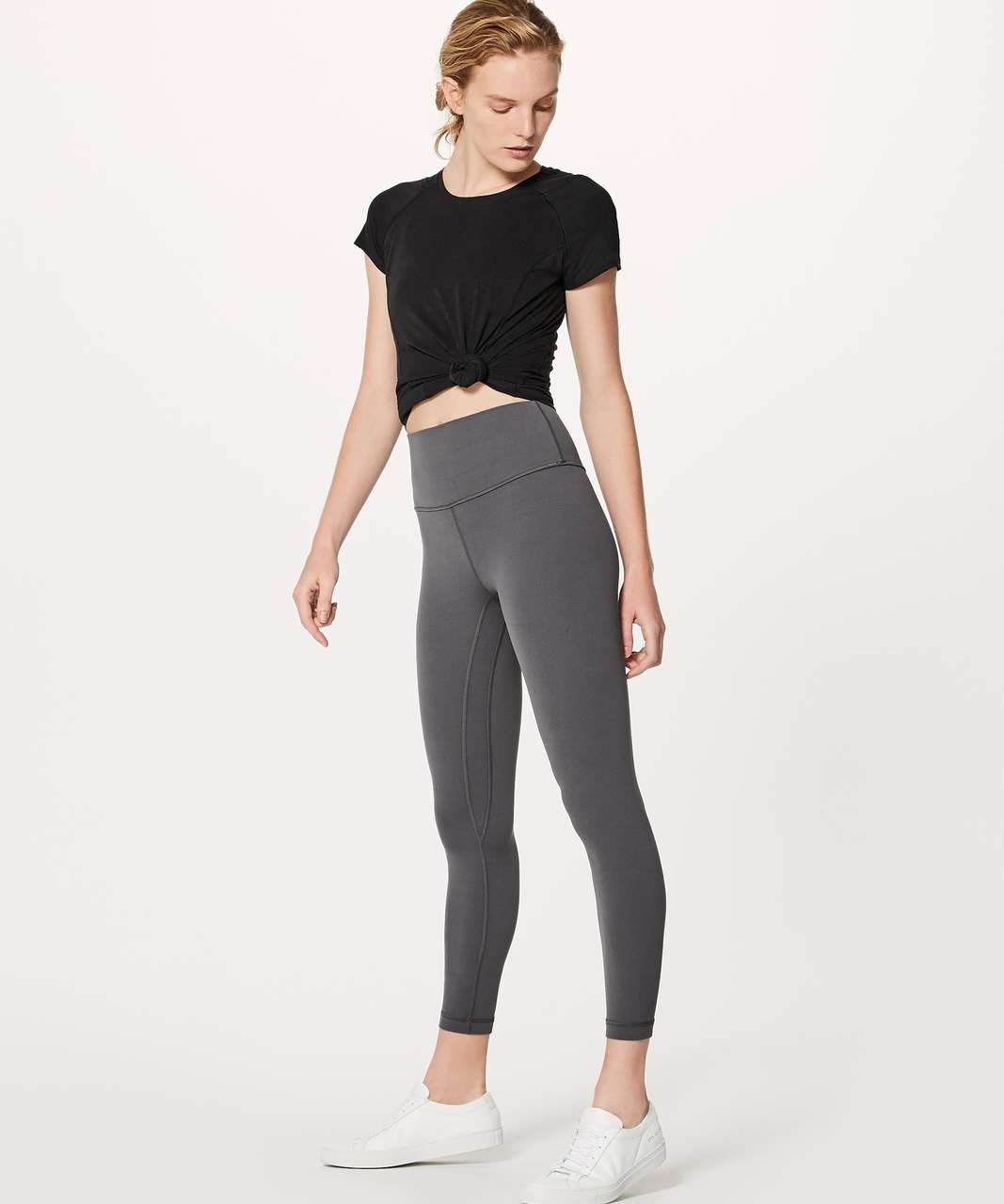 Lululemon Line Up Tee - Black - lulu fanatics