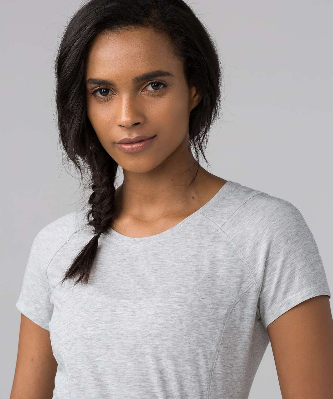 Lululemon Line Up Tee - Heathered Vapor