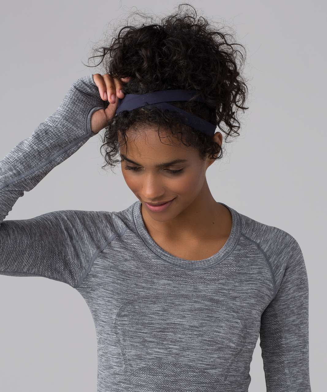 Lululemon Cross Sweat Headband - Midnight Navy