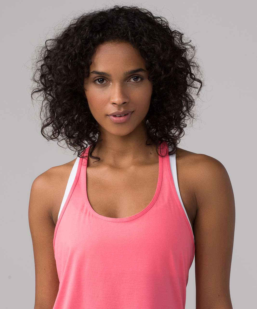 Lululemon Tech Mesh Singlet - Pink Lemonade