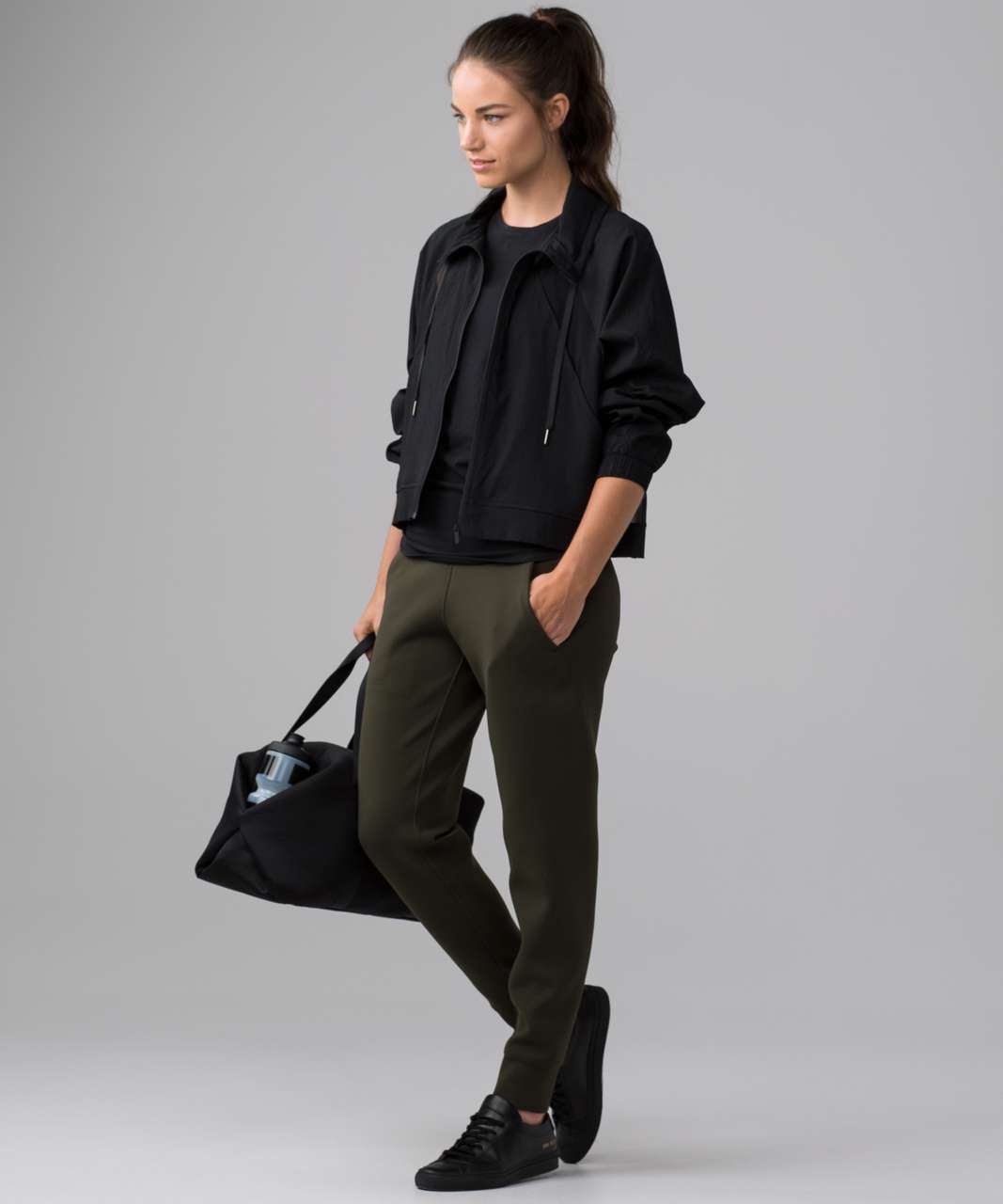 Lululemon Embrace The Space Pant (29) - Dark Olive - lulu fanatics