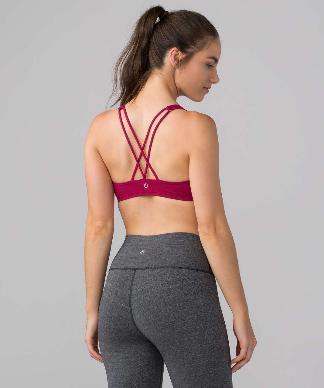 Lululemon Free To Be Bra - Berry Rumble