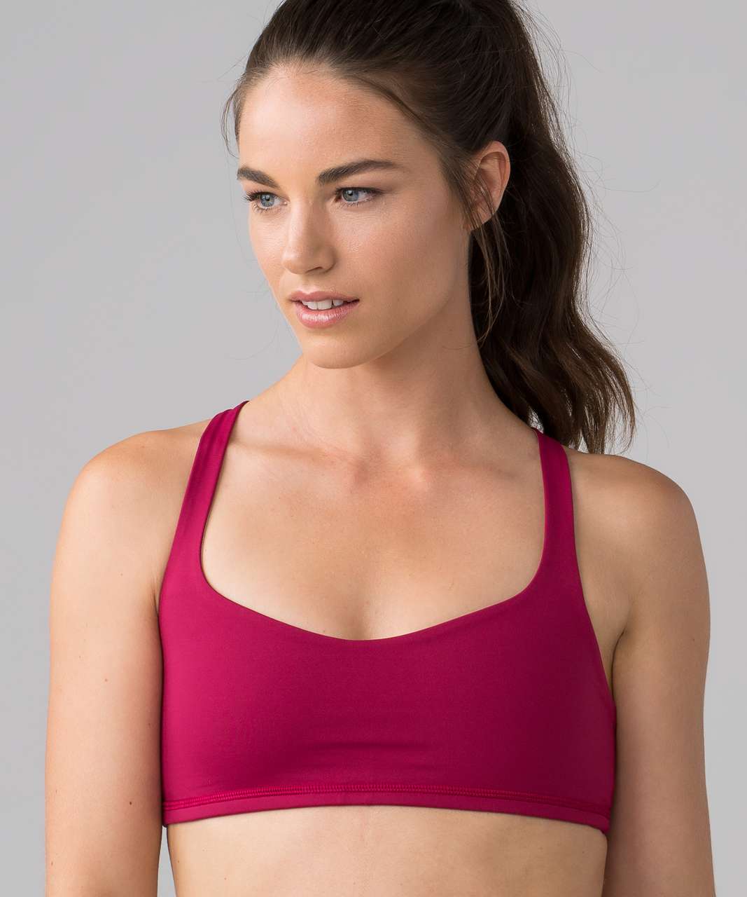 Lululemon Free To Be Bra - Berry Rumble