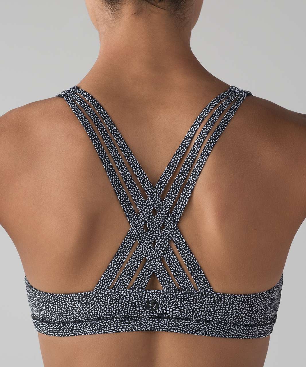 Lululemon Game Day Top - Chakra Print Alpine White Black / Black