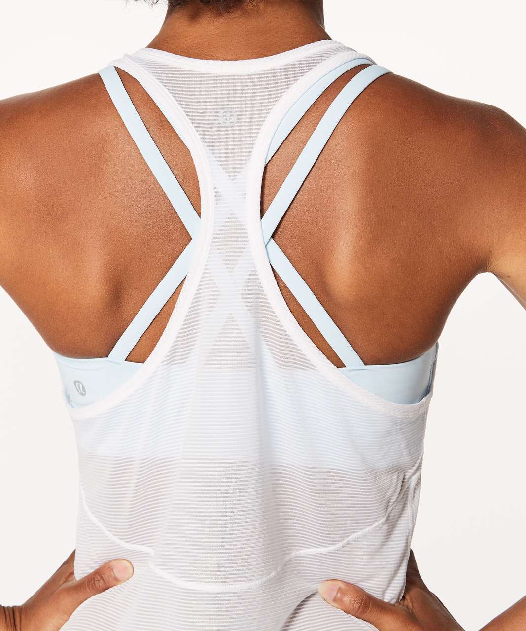 Lululemon Long Distance Tank - Heathered White