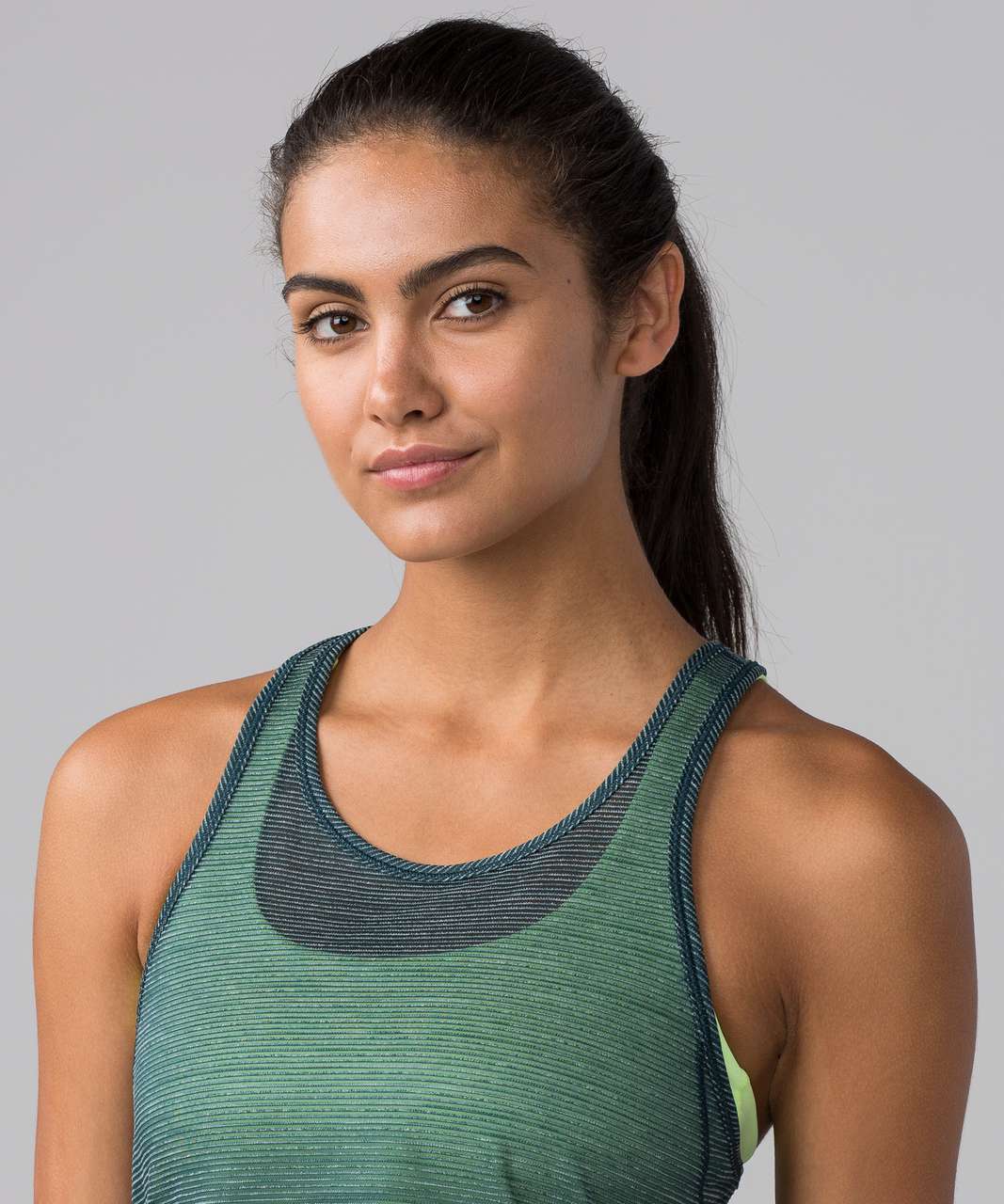 Lululemon Long Distance Tank - Heathered Submarine