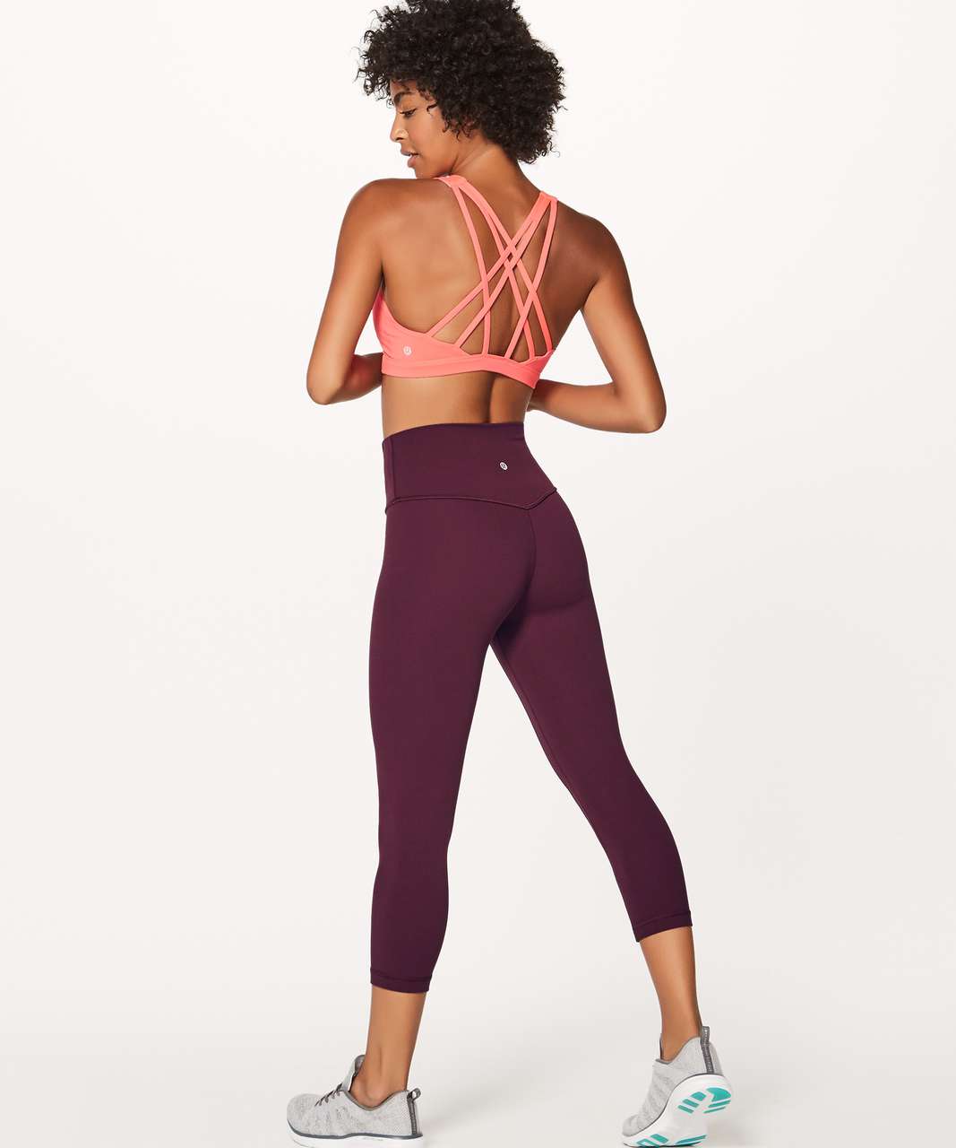 Lululemon Dark Forest Align Crops 19” Size 2