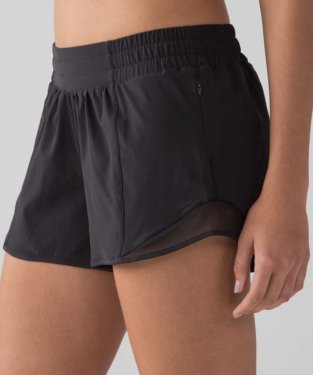 Lululemon Hotty Hot Short II *Long 4" - Black (First Release)