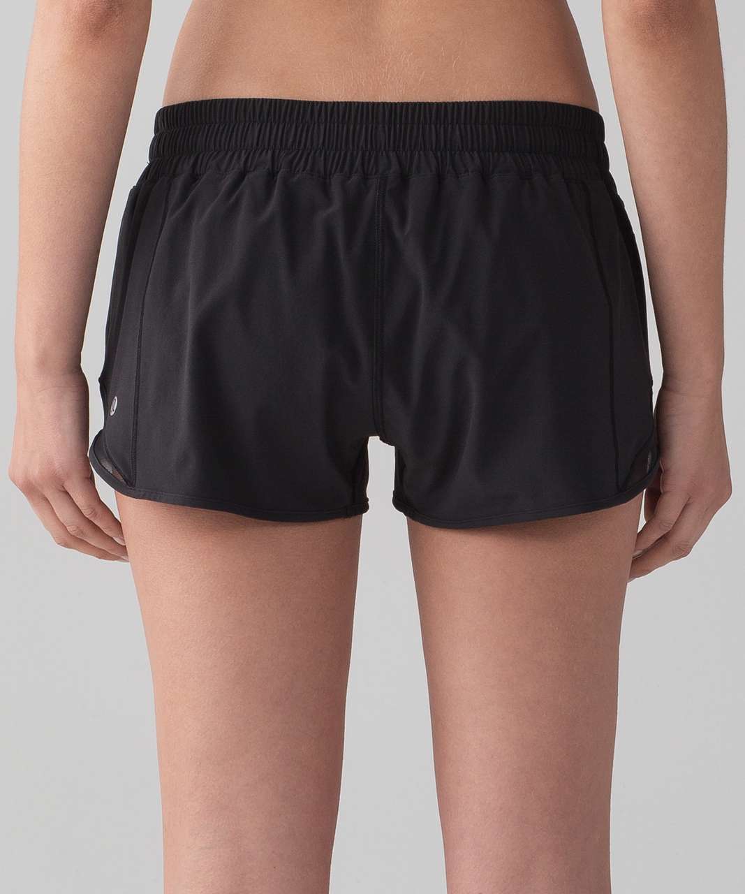 lululemon black hotty hot shorts