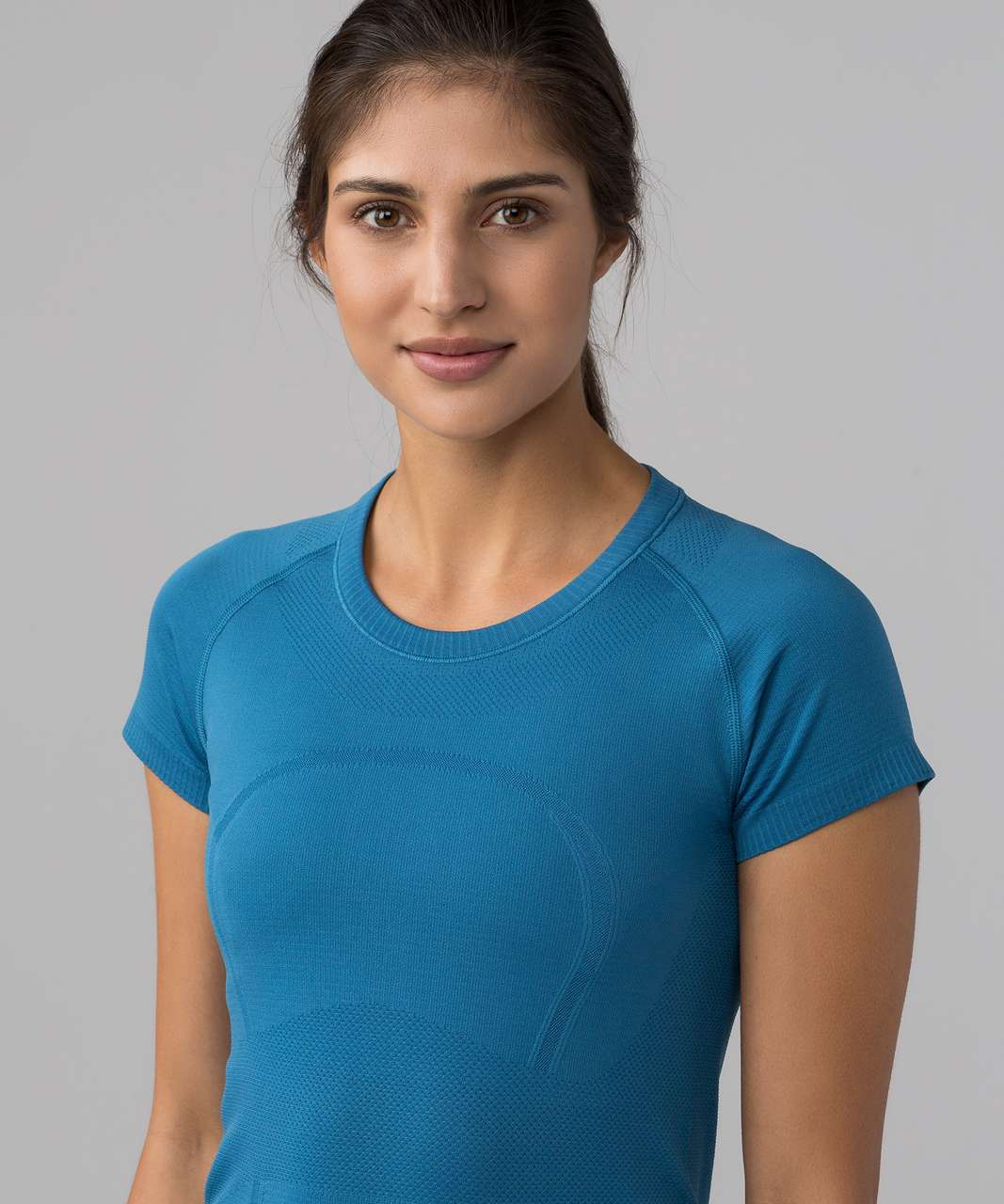 Lululemon Swiftly Tech Short Sleeve Crew - Pewter Blue / Pewter Blue