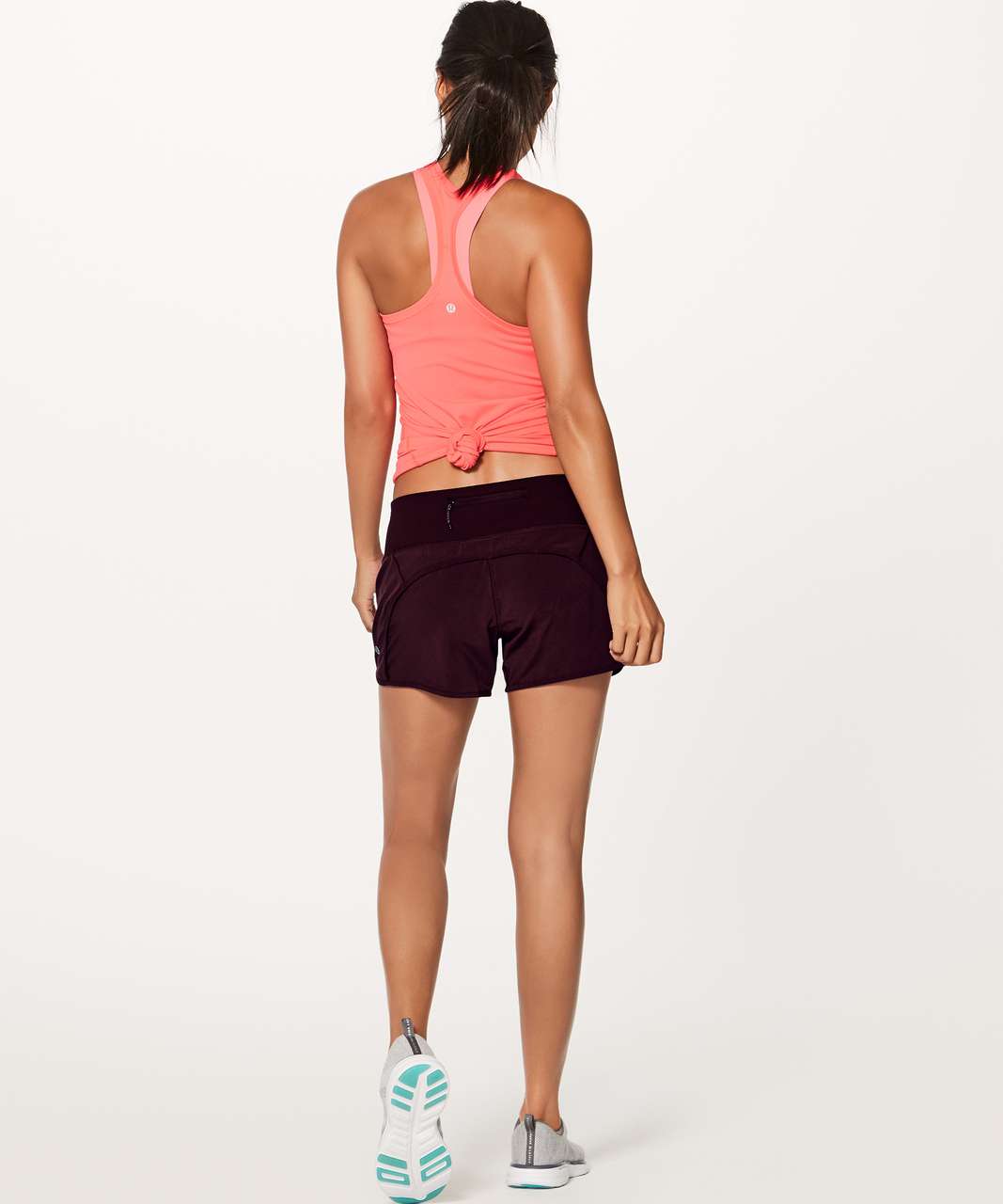 Lululemon Run Times Short (4-way Stretch 4") - Dark Adobe