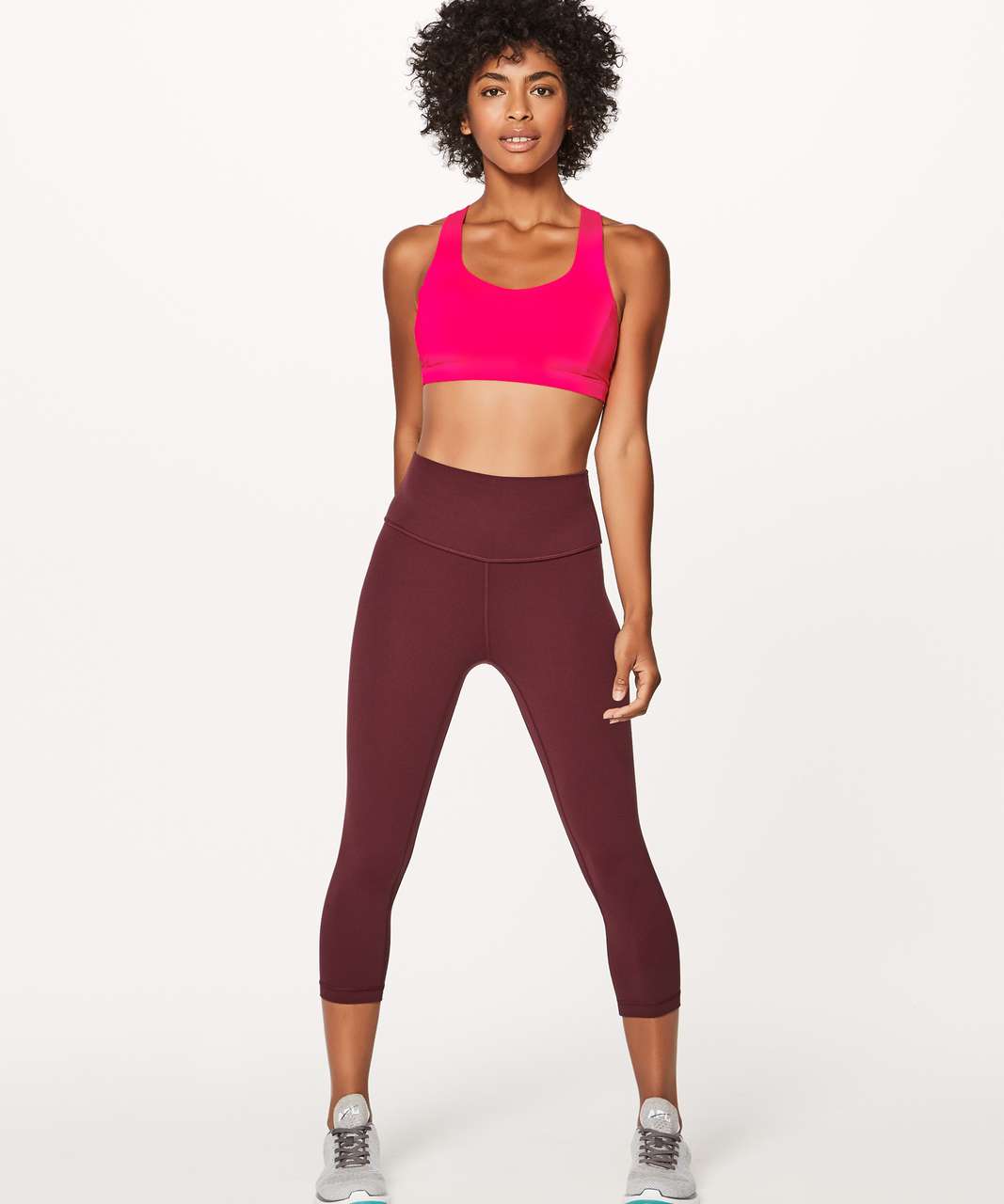 Lululemon Free To Be Serene Bra - Razzle - lulu fanatics