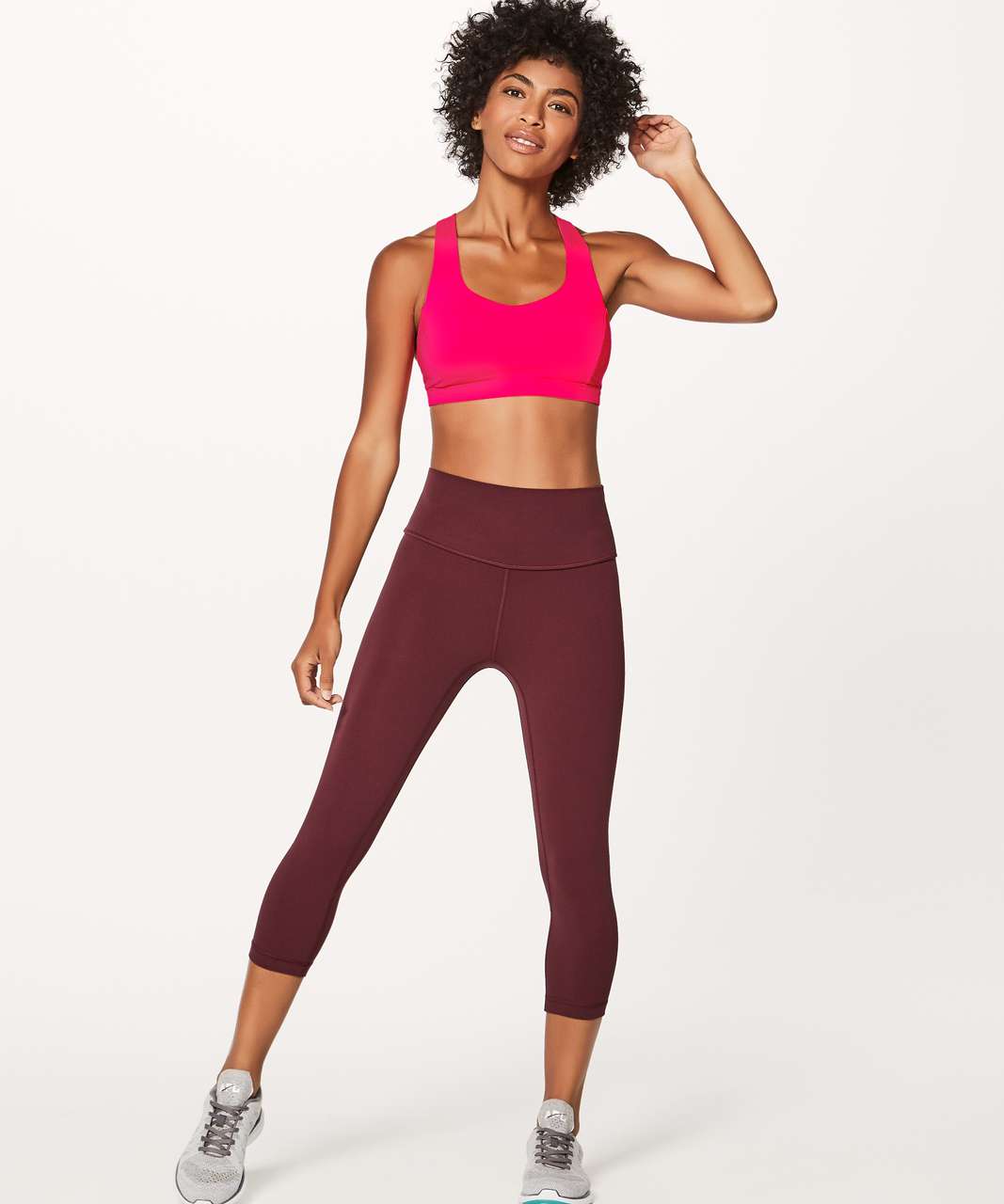 Lululemon Free To Be Serene Bra - Razzle