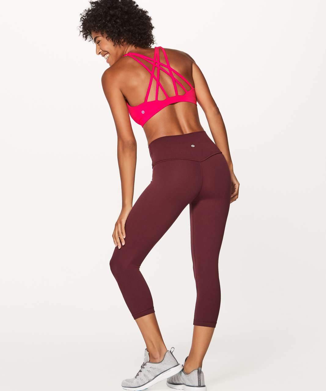 Lululemon Free To Be Serene Bra - Razzle