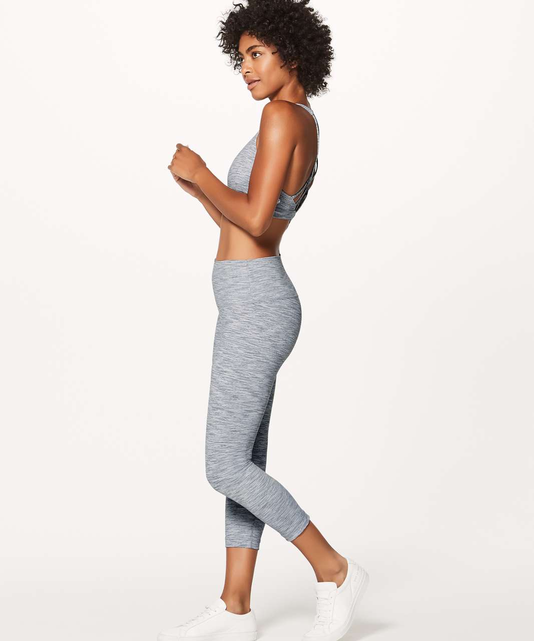Lululemon Free To Be Serene Bra - Wee Are From Space Ice Grey Alpine White