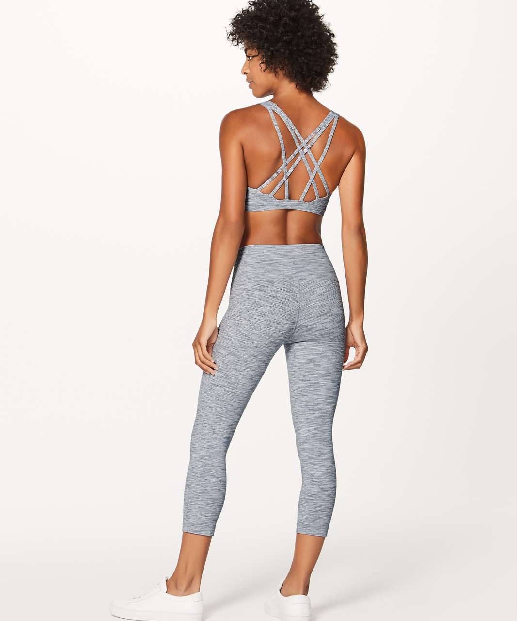 Lululemon Free To Be Serene Bra - Wee Are From Space Ice Grey Alpine White