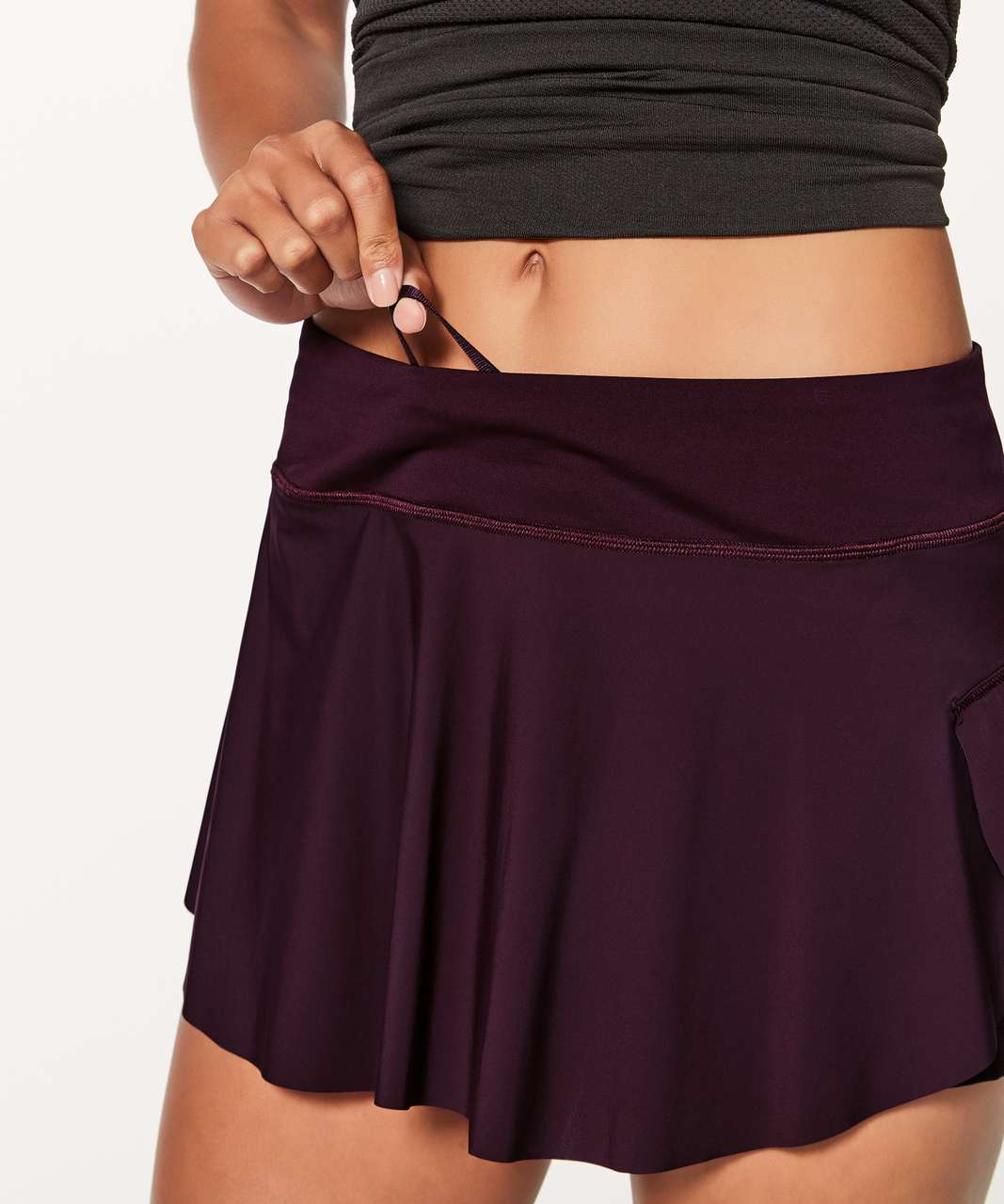 Lululemon Quick Pace Skirt (13") - Dark Adobe