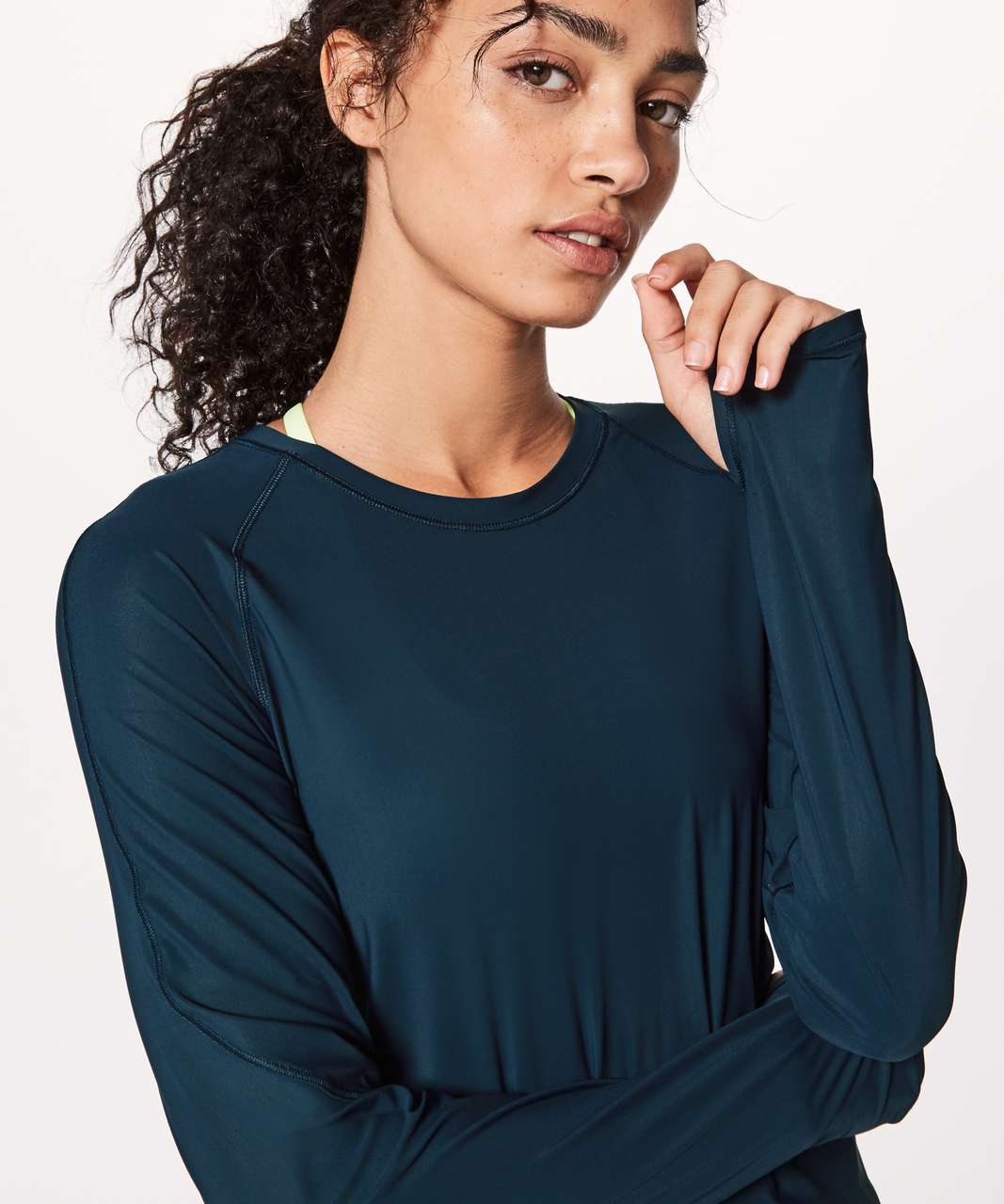 Lululemon Quick Pace Long Sleeve - Jaded