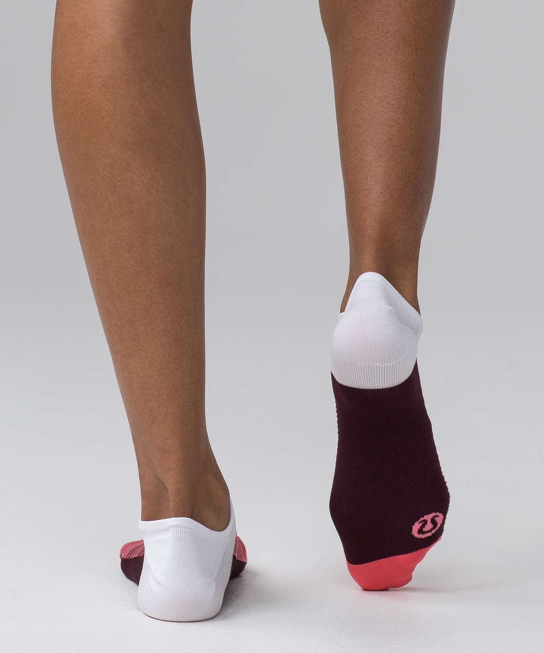 Lululemon Play All Day Sock - Tropicoral / Dark Adobe