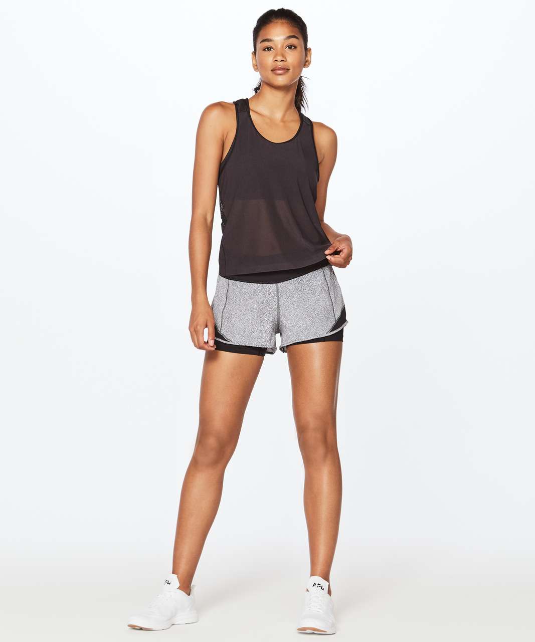 Lululemon Ready Set Go Short Sleeve - Submarine / Black - lulu